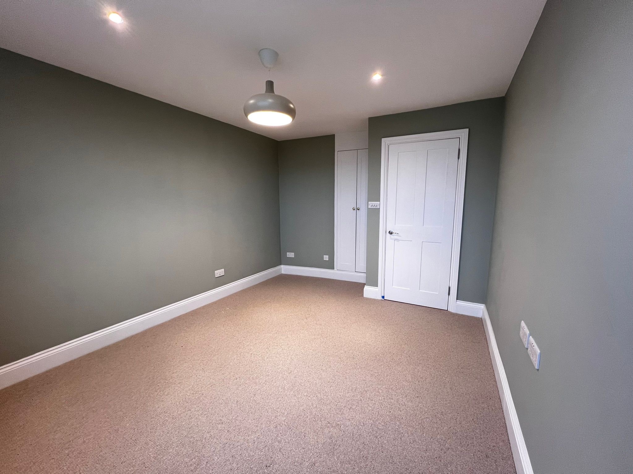 Bedroom painting and decorating with fitted storage — Preston Park, Brighton
