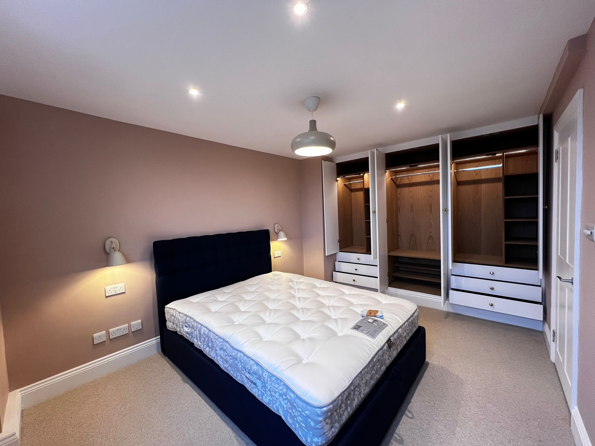 Master Bedroom with Bespoke Fitted Wardrobes