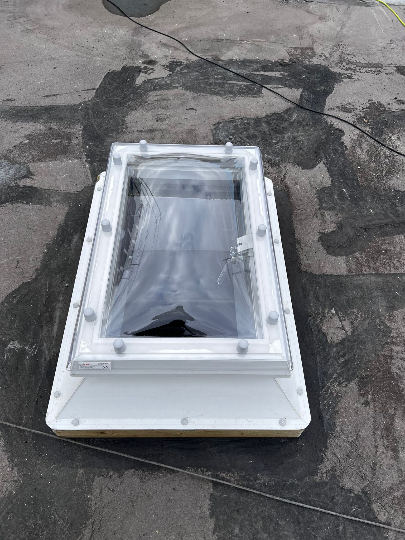 Modern Rooflight Unit — Flat Roof Installation — Brighton & Hove Property Repair Co. Brighton & Hove Modern Rooflight Unit — Flat Roof Installation — Brighton & Hove Property Repair Co. Brighton & Hove